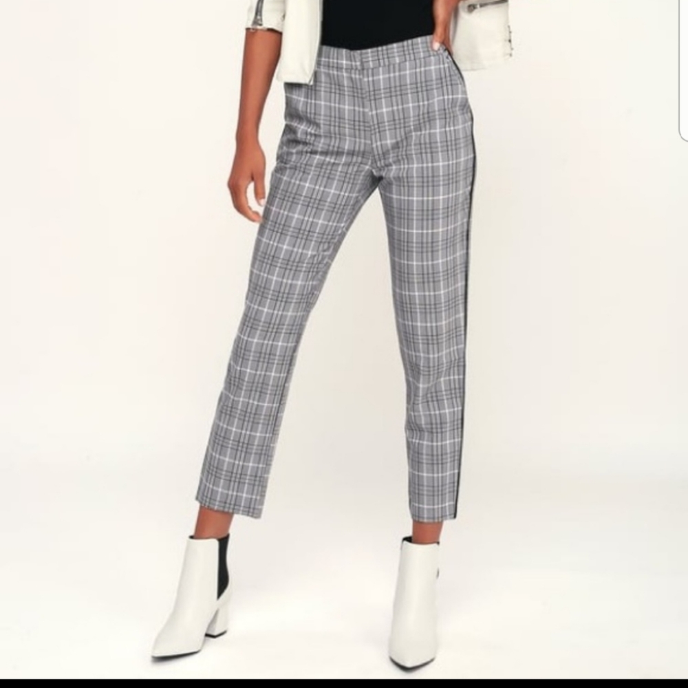 Lulu's Plaid Trousers